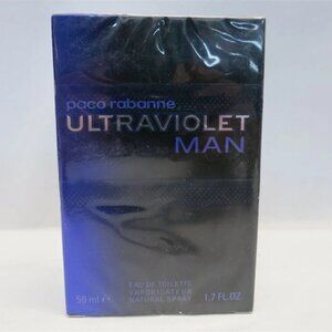 New Paco Rabanne Ultraviolet Man 100ml EDT Spray - Sealed Packaging